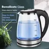 Glas Wasserkocher LED Edelstahl Teekocher 1,7L 2200W BPA Produktbild-Vorschau 6