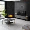 Skye Decor, Gold Line - Anthracite, Gold, TV-Ständer, Produktbild-Vorschau 5
