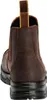 The back view of a dark brown and black work boot. Anteprima dell’immagine prodotto
