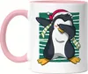 Pinguin Tasse Rosa Weihnachtstage Winter Schnee Merry Produktbild-Vorschau 1