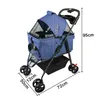 2 in 1 Hundewagen,Hundebuggy bis 15 kg mit abnehmbarem Produktbild-Vorschau 7
