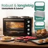 Emerio Mini-Backofen – 2 Kochplatten – 90–230 °C – Ober- & Produktbild-Vorschau 5