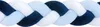Mix Blue - Geflochtene Bettschlange Bettumrandung für Produktbild-Vorschau 6