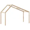 vidaXL Tetto per lettino 203x95,5x142 cm in legno di pino Anteprima dell’immagine prodotto 6