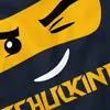 Kinder T-Shirt Jungen Bausteine Gesicht Ninja Figur Produktbild-Vorschau 5
