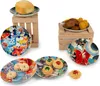 Excelsa Set de 6 assiettes à hors-d'œuvre Kimono Porcelaine Voir les images du produit 8