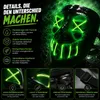 LED Grusel Maske - wie aus Purge steuerbar, Gesicht Produktbild-Vorschau 7
