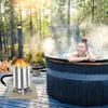 LZQ Zwembadverwarmer, vuurtong, set van 1, roestvrijstalen Productafbeelding-voorbeeld 14