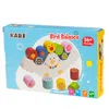 Montessori-Farben Familie Holz Balancieren Huhn Handspiel Produktbild-Vorschau 6