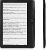 A black e-reader is shown from the front and side, displaying text on its screen. Podgląd zdjęcia produktu
