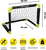 Dunlop Fußballtor - Fussballtor 50 x 44 x 44 cm - Faltbares Produktbild-Vorschau 2