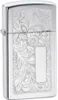 Zippo Slim Venetian High Polished Chrom Leichter Produktbild-Vorschau 2