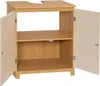 Waschbeckenunterschrank mdf 2 türen 1 regal innen - rivoli Produktbild-Vorschau 5