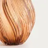 HOMLA SWIRL Vase aus gedrehtem Glas braun 17x21 cm Produktbild-Vorschau 3