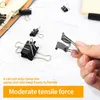 Foldback svorky 170 kusov, 15 mm až 32 mm, čierna, kov, pre Náhľad obrázku produktu 4