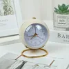 Retro Tischuhr mit Wecker, leises Uhrwerk, LED Nachtlicht, Produktbild-Vorschau 3