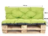 Poduszka na paletę limonkowa | siedzisko 1206x60 / oparcie Podgląd zdjęcia produktu 2