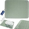 Orion Geschirrtrockner Matte 40x30cm grün Gummi Spülmatte Produktbild-Vorschau 1
