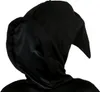 Close-up of a black hooded garment. Anteprima dell’immagine prodotto