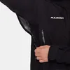 Schwarze Hardshelljacke "Crater IV HS Hooded Jacket" von Mammut; mit Kapuze und Reißverschlusstaschen. Produktbild-Vorschau