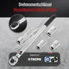 TECPO Drehmomentschlüssel Set 1/2" Zoll 40-210 Nm 6-tlg. Produktbild-Vorschau 2