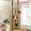 PAWZ Road XXL Katzenbaum 236-258cm mit Sisal-Kratzpfosten, Produktbild-Vorschau 2