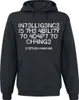 Sprüche Kapuzenpullover Herren Intelligence Is The Ability Produktbild-Vorschau 1