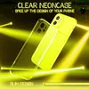 NALIA Klare Neon Handy Hülle für iPhone 12 Mini, Bunt Produktbild-Vorschau 2