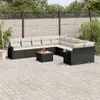 The Living Store 11-tlg. Garten-Sofagarnitur mit Kissen Produktbild-Vorschau 2