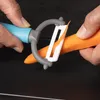 com-four® 3x Sparschäler mit Keramikklinge für Obst und Produktbild-Vorschau 5