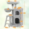 Yaheetech Kratzbaum Katzenbaum 94 cm Kletterbaum für Katzen Produktbild-Vorschau 2