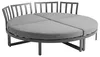 home24 Daybed - Aluminium / Webstoff - Grau Produktbild-Vorschau 4