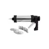 A cookie press with various attachments on a white background. Podgląd zdjęcia produktu