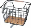 fahrradkorb Nordland MIK 23 Liter Stahl schwarz Produktbild-Vorschau 1
