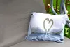 MuchoWow® Outdoor Kissen - Schwäne - Herz - Ehepaar - 60x40 Produktbild-Vorschau 2