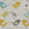 SCHÖNER LEBEN. Kissenhülle Fryett`s Birds Vögel beige grau Produktbild-Vorschau 5