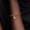 PANDORA ME Ciondolo a forma di quadrifoglio color oro Anteprima dell’immagine prodotto 5