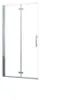 AICA Walk in Dusche 110x195cm 6mm NANO  ESG-Glas Schwarz Produktbild-Vorschau 1