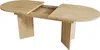 A light wood dining table with an extension mechanism visible. Náhľad obrázku produktu