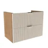 WENA Waschtischunterschrank 80 cm ohne Oberteil, geriffelte Produktbild-Vorschau 1