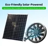 Solární ventilátor pro kempování v přírodě, sada Náhled obrázku produktu 5