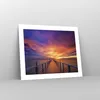 Poster - Poster ohne Rahmen - Himmel die Farben Pier - Produktbild-Vorschau 7