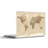 MuchoWow® Laptop Aufkleber Sticker Cover Weltkarte - Produktbild-Vorschau 1
