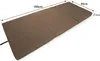 sunnypillow Premium Klappmatratze 80 x 195 x 15cm Braun | Produktbild-Vorschau 2