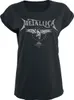 Metallica T-Shirt Damen Biker schwarz Band-Merch, Bands Produktbild-Vorschau 1