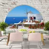 Selbstklebende Folie Fototapete - Summer in Santorini Produktbild-Vorschau 2