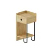 DECORTIE Sirius Modern Nachttisch Linkes Modul Eiche 30 x Produktbild-Vorschau 11