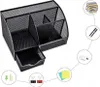Verk 01651 Druciany biurkowy schowek wielofunkcyjny czarny Podgląd zdjęcia produktu 2