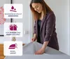 Fleckenabweisende bügelfreie Tischdecke mit Lotuseffekt, Produktbild-Vorschau 3