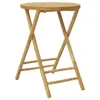 Bambus Bistro-Set für 2 Personen, klappbar, Tisch 55 x 75 Produktbild-Vorschau 5